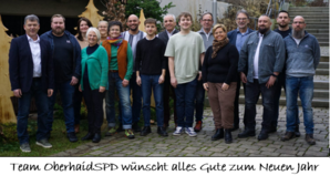 Das Team OberhaidSPD wünscht ein gutes Neues Jahr